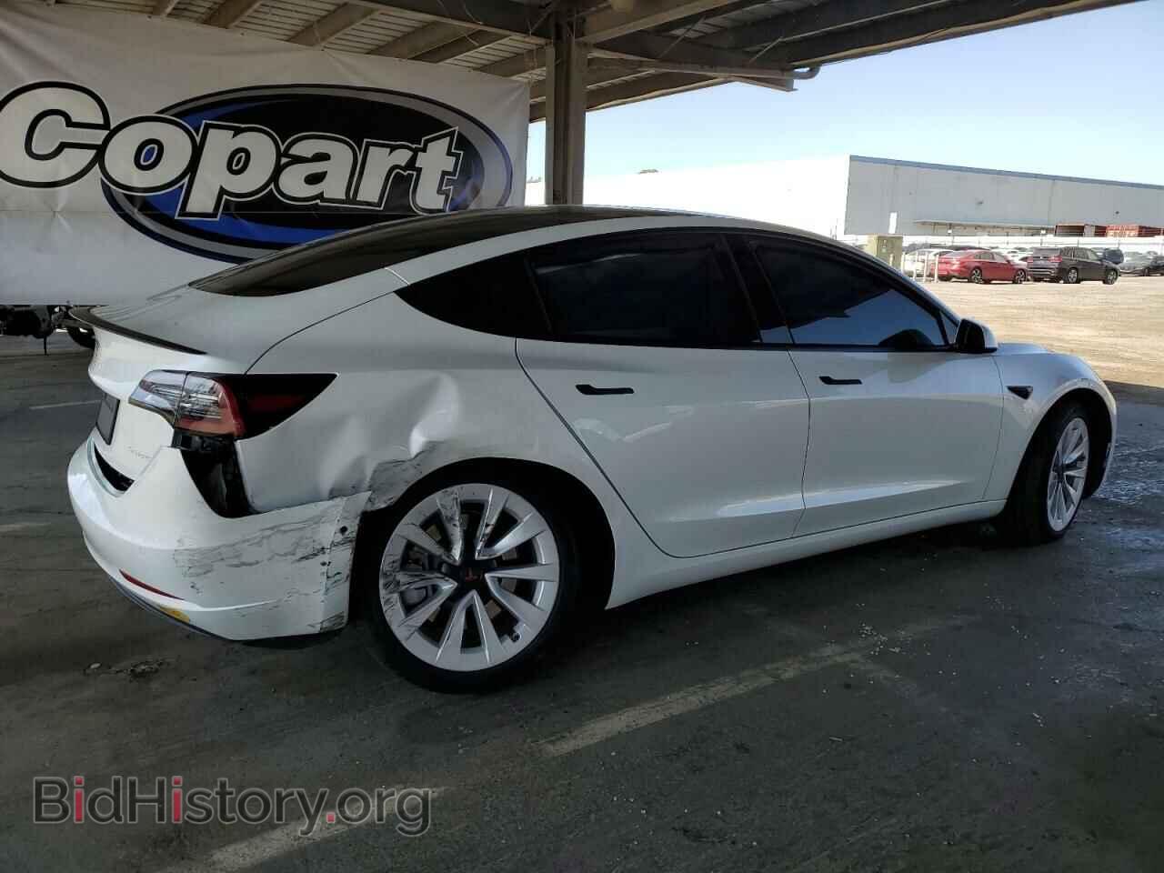 2022 TESLA MODEL 3 - VIN: 5YJ3E1EB3NF130121 - Фото 3