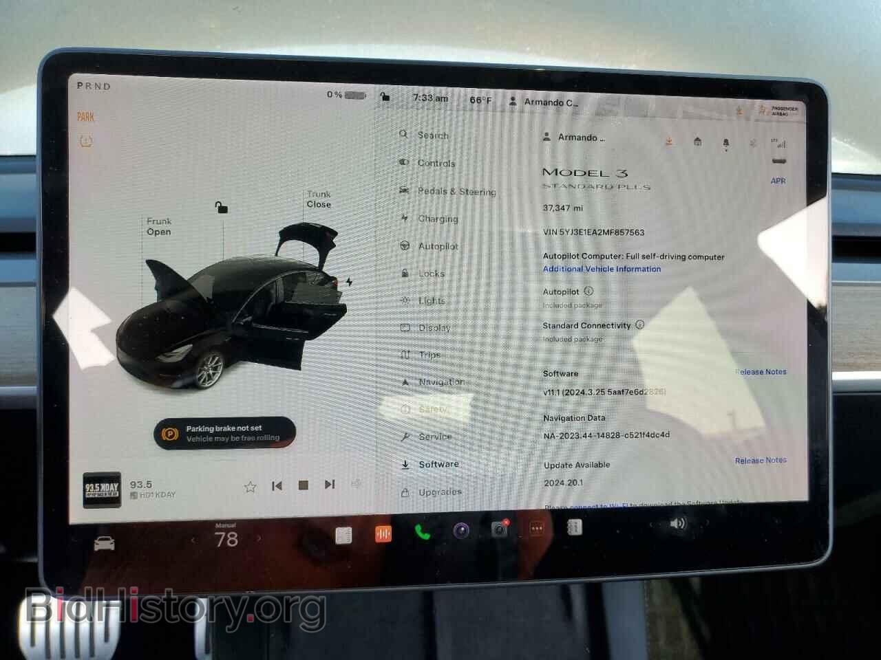 2021 TESLA MODEL 3 - VIN: 5YJ3E1EA2MF857563 - Photo 9
