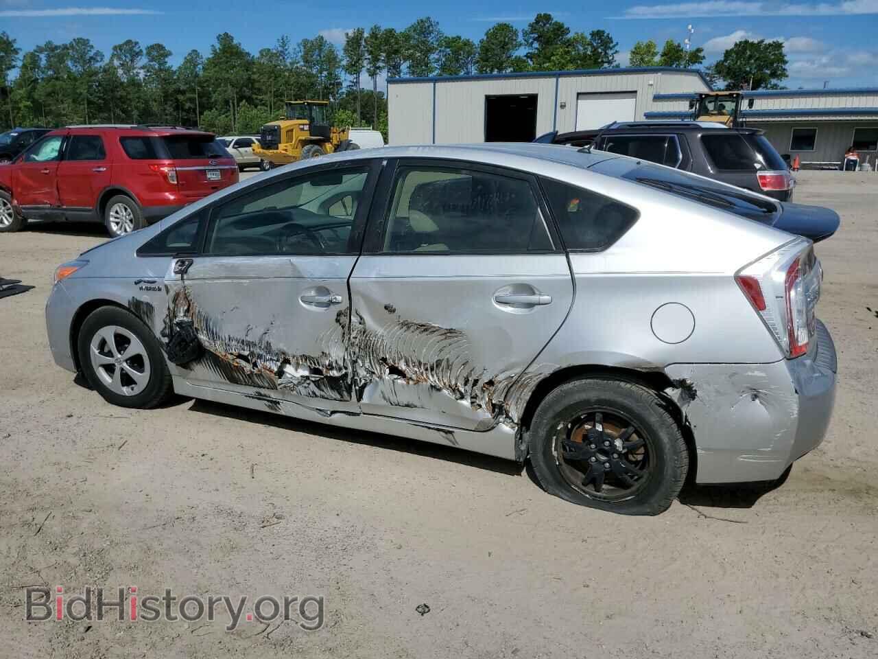 2014 TOYOTA PRIUS - VIN: JTDKN3DU8E0377594 - Фото 2