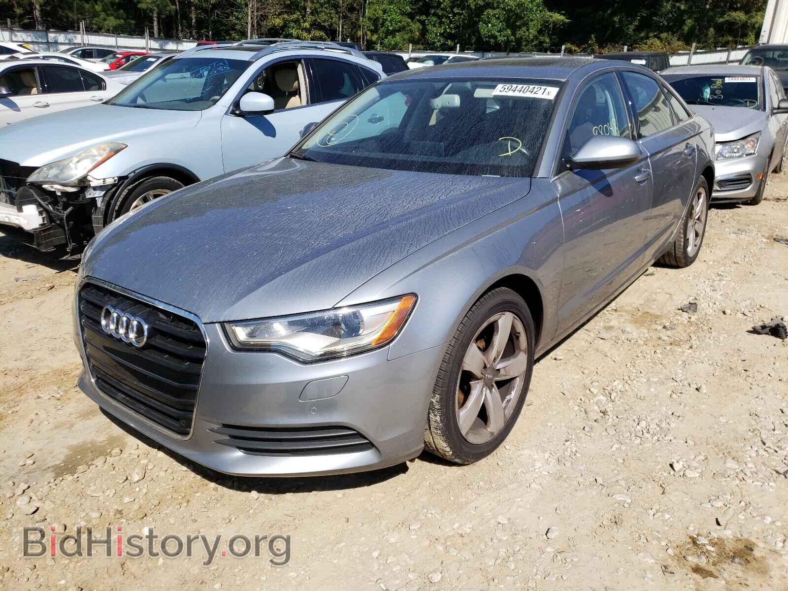 2012 AUDI A6 - VIN: WAUDFAFC2CN168685 - Photo 2