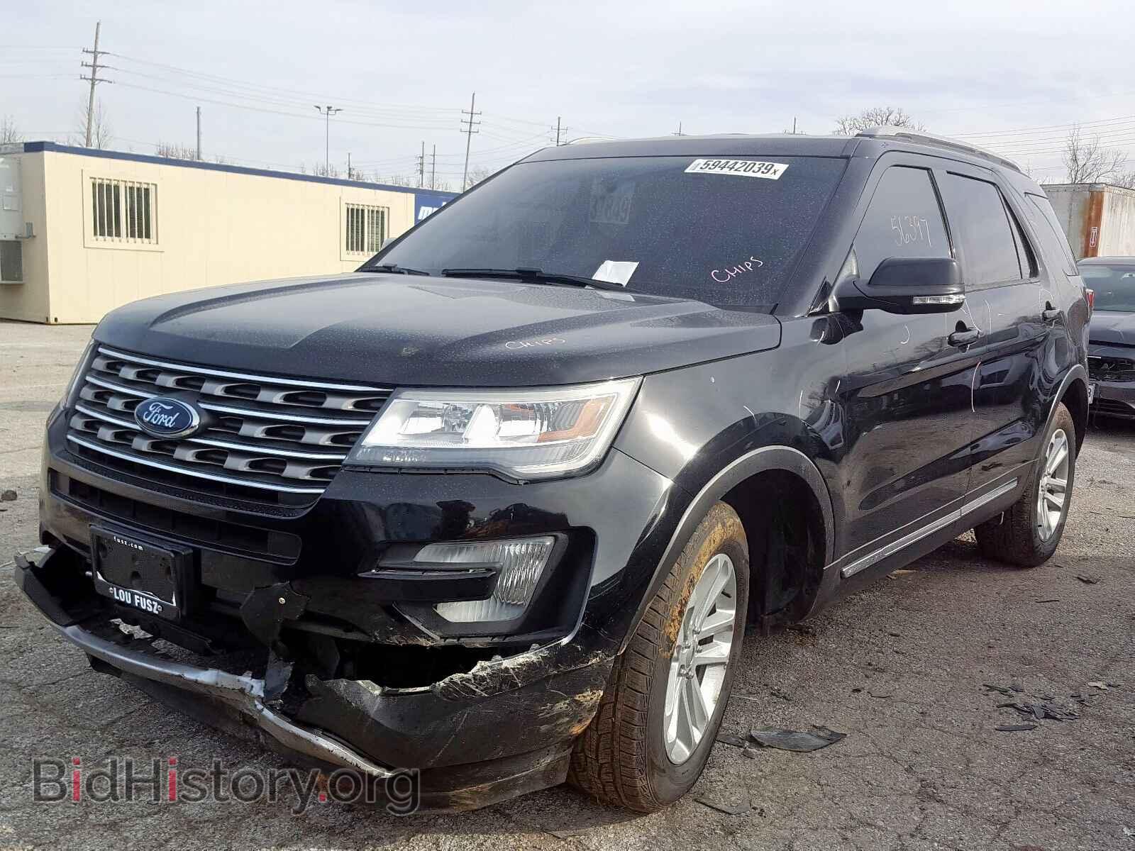 2016 FORD EXPLORER - VIN: 1FM5K7D80GGC33642 - Фото 2
