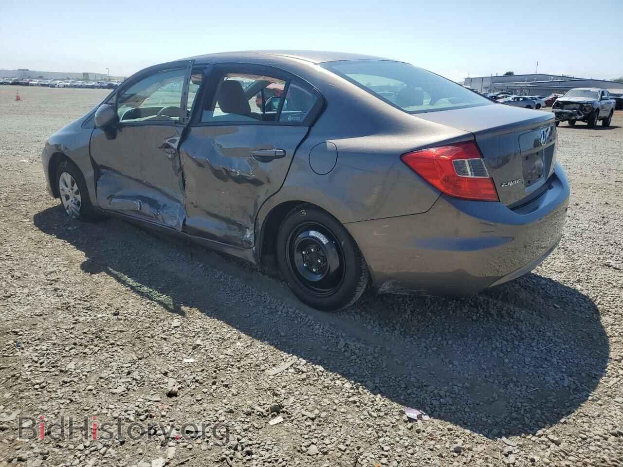 2012 HONDA CIVIC - VIN: 2HGFB2F5XCH517276 - Фото 2