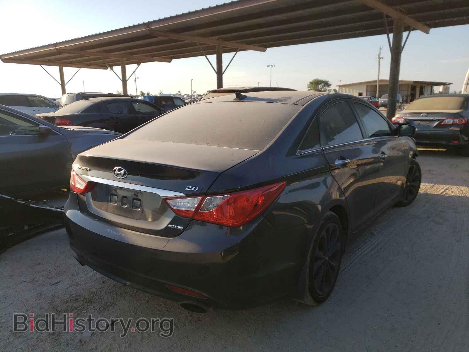 2013 HYUNDAI SONATA - VIN: 5NPEC4ABXDH688053 - Фото 4