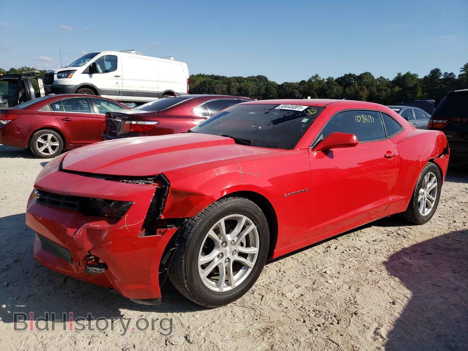 2014 CHEVROLET CAMARO - VIN: 2G1FE1E31E9147681 - Фото 2
