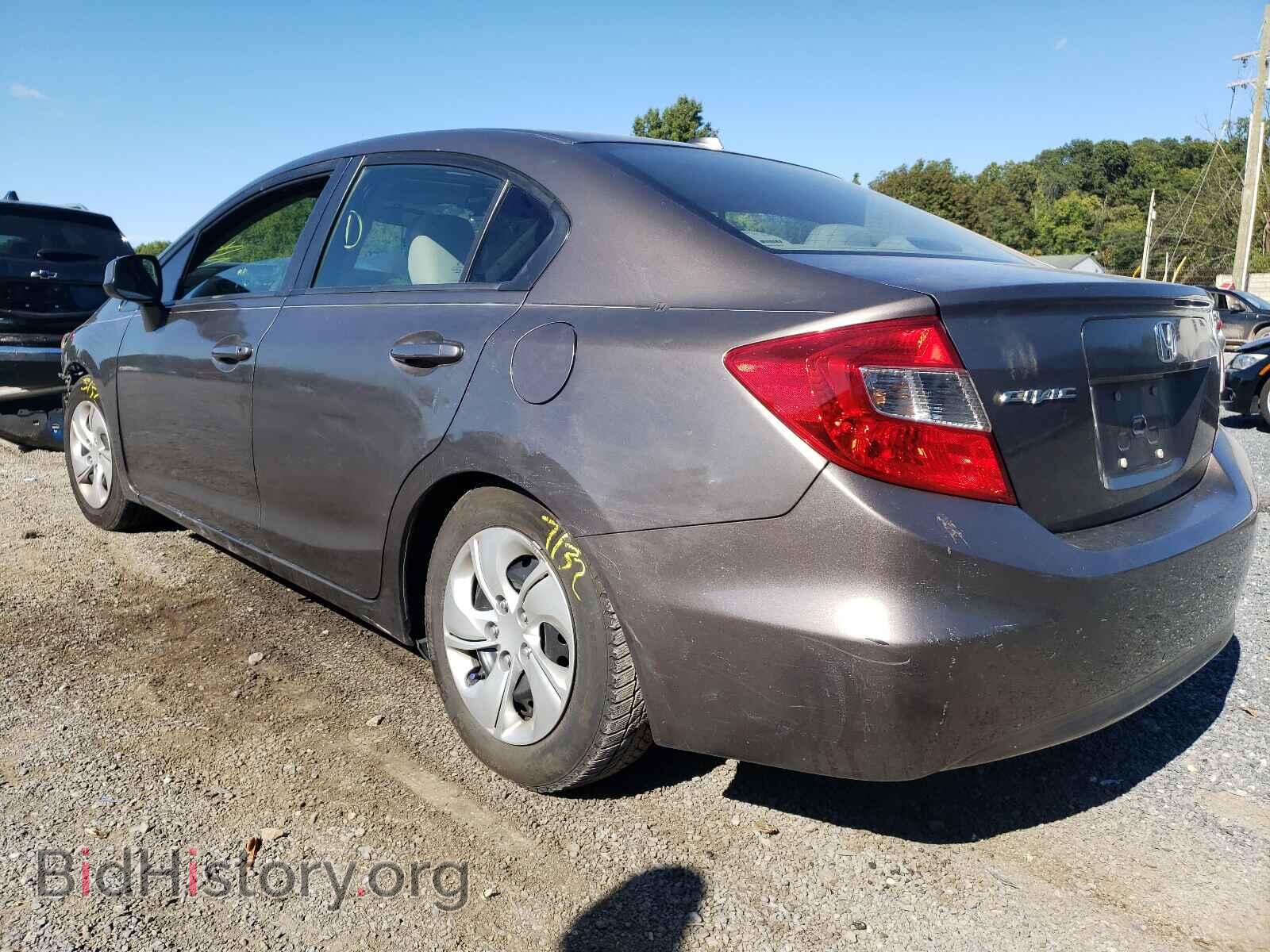 2012 HONDA CIVIC - VIN: 2HGFB2F8XCH537473 - Фото 3