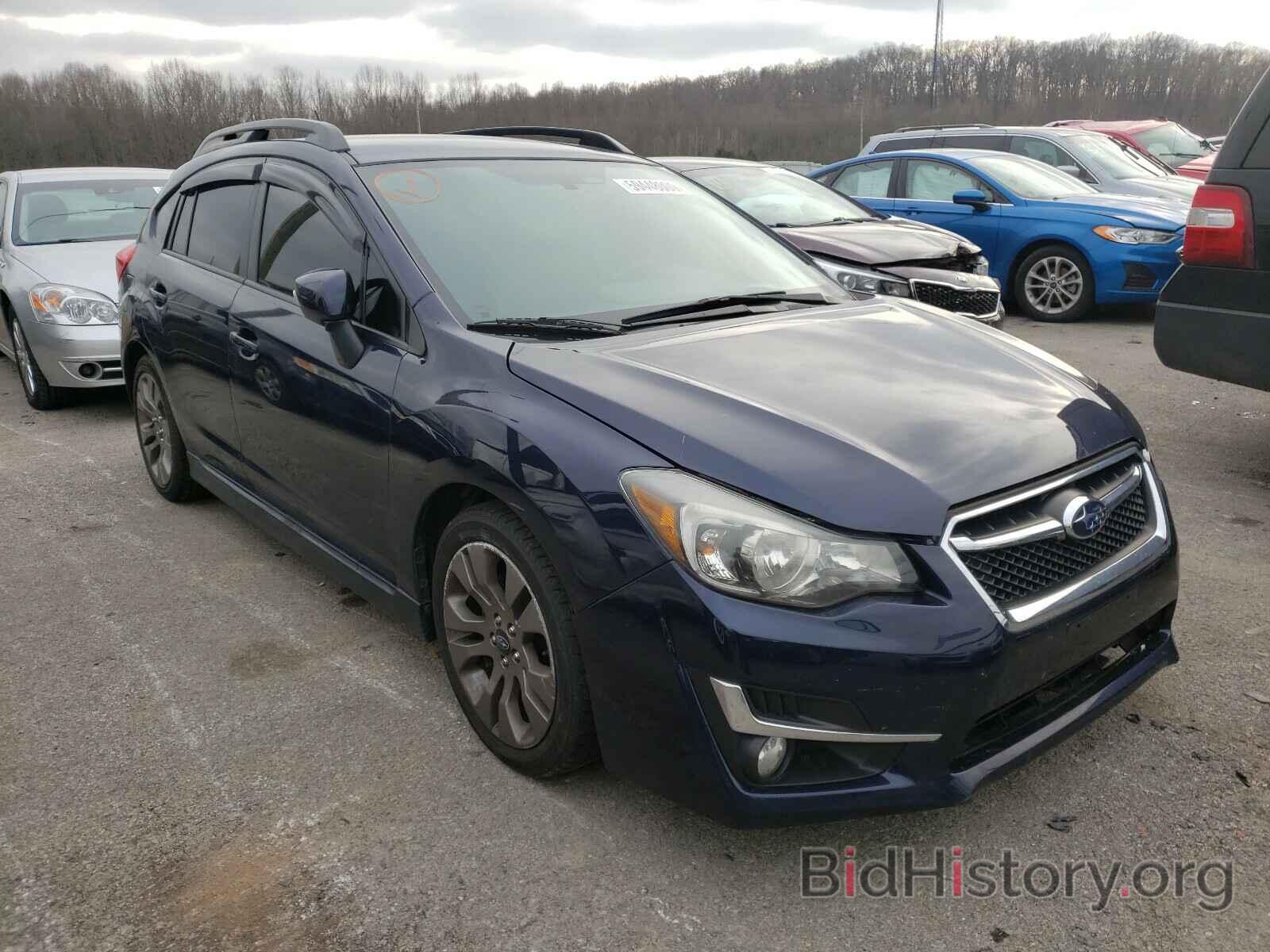 Фотография JF1GPAP66GG238405 - SUBARU IMPREZA 2016