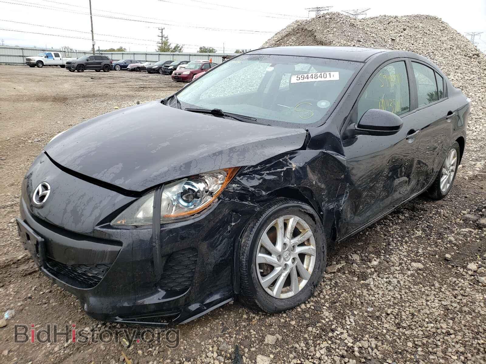 2012 MAZDA 3 - VIN: JM1BL1W73C1656900 - Фото 2