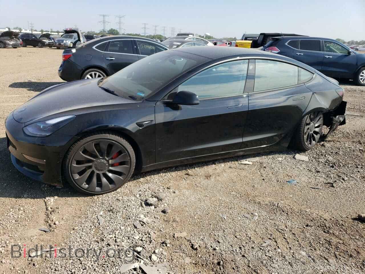 Фотография 5YJ3E1EC5NF236854 - TESLA MODEL 3 2022