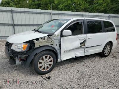2016 Chrysler MINIVAN Touring, белый — VIN 2C4RC1BG3GR156595, Copart