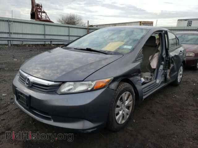 2012 HONDA CIVIC - VIN: 2HGFB2F51CH569539 - Фото 2