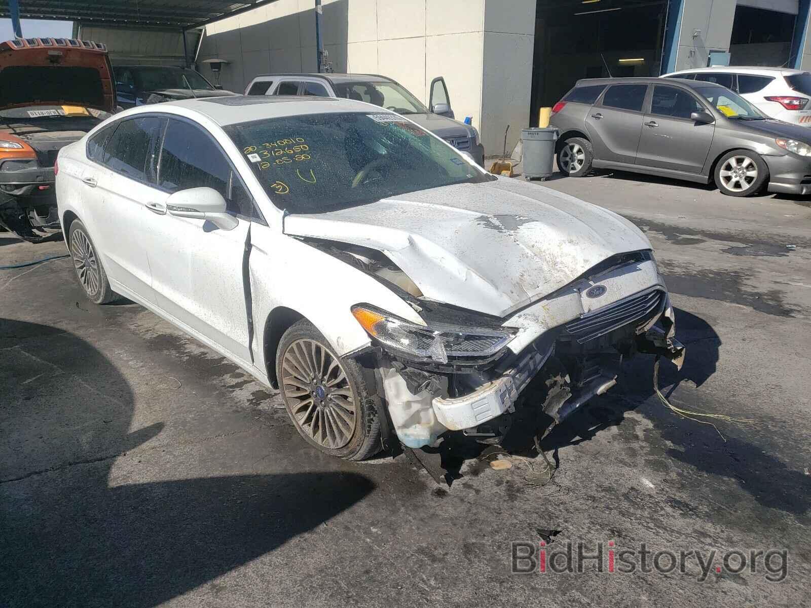 Photo 3FA6P0D9XJR168976 - FORD FUSION 2018