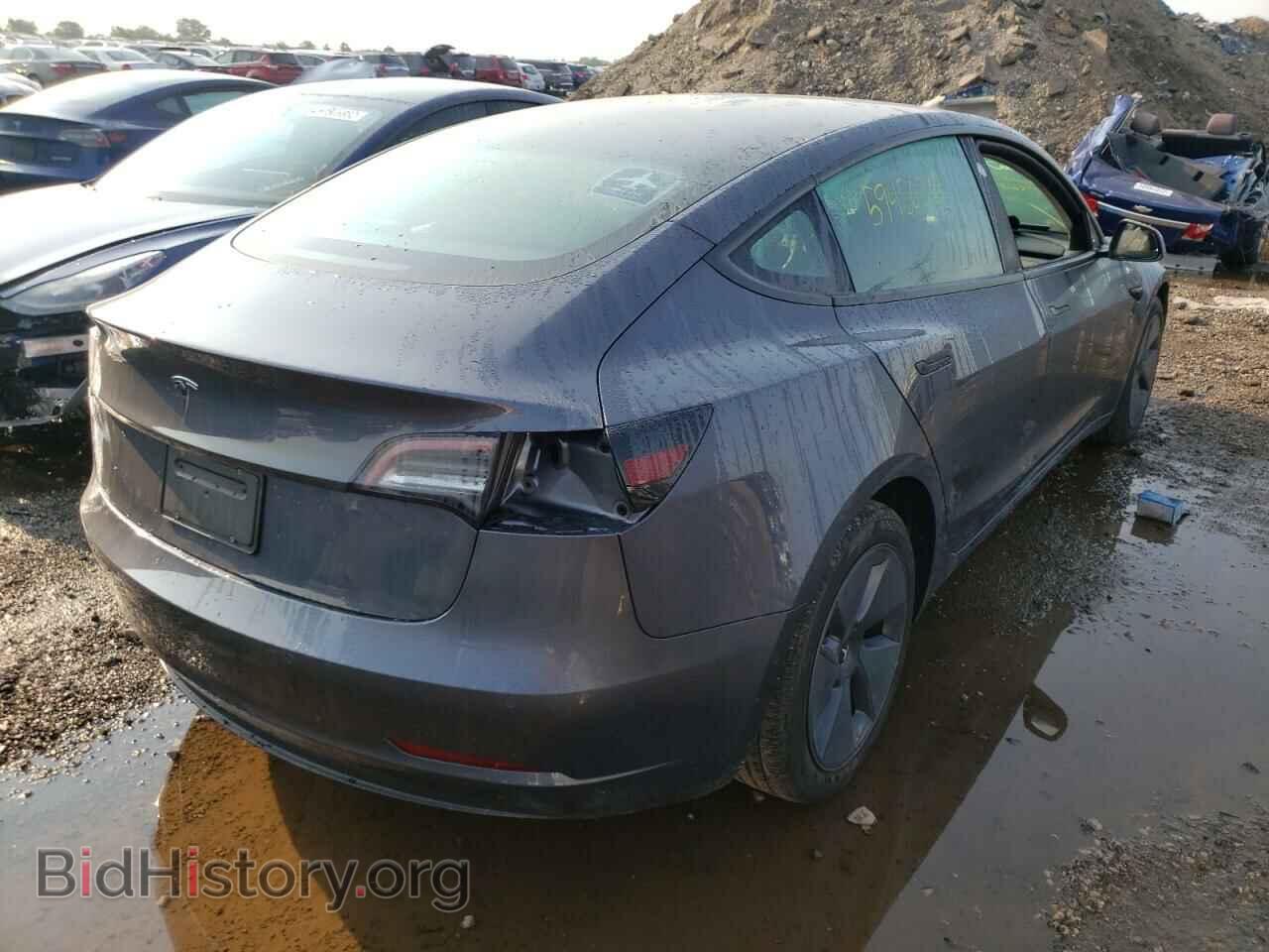 2022 TESLA MODEL 3 - VIN: 5YJ3E1EA2NF286156 - Фото 4