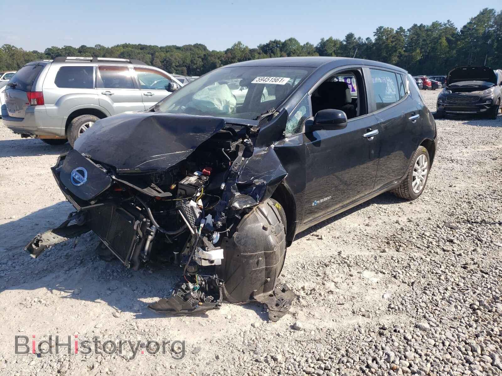 2015 NISSAN LEAF - VIN: 1N4AZ0CP9FC312866 - Фото 2