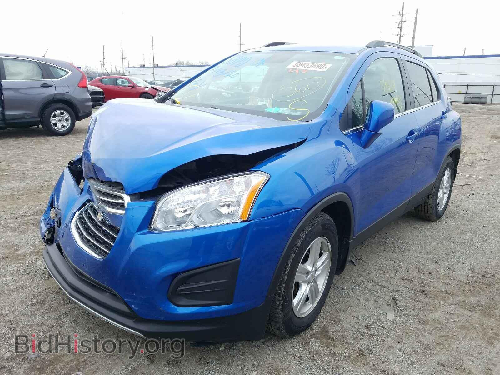 2015 CHEVROLET TRAX - VIN: KL7CJLSB2FB114604 - Фото 2