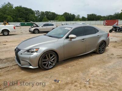 2015 Lexus IS IS 250, серебристый — VIN JTHBF1D25F5060276, Copart