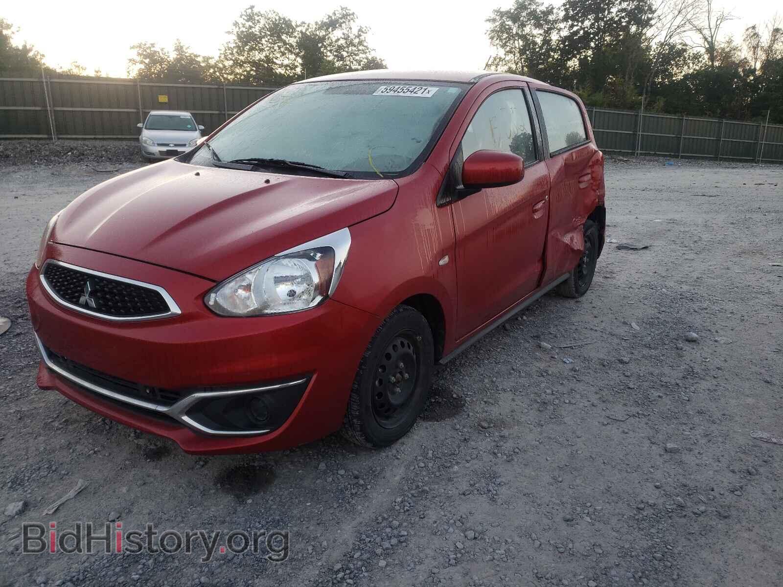 2019 MITSUBISHI MIRAGE - VIN: ML32A3HJ4KH008467 - Фото 2