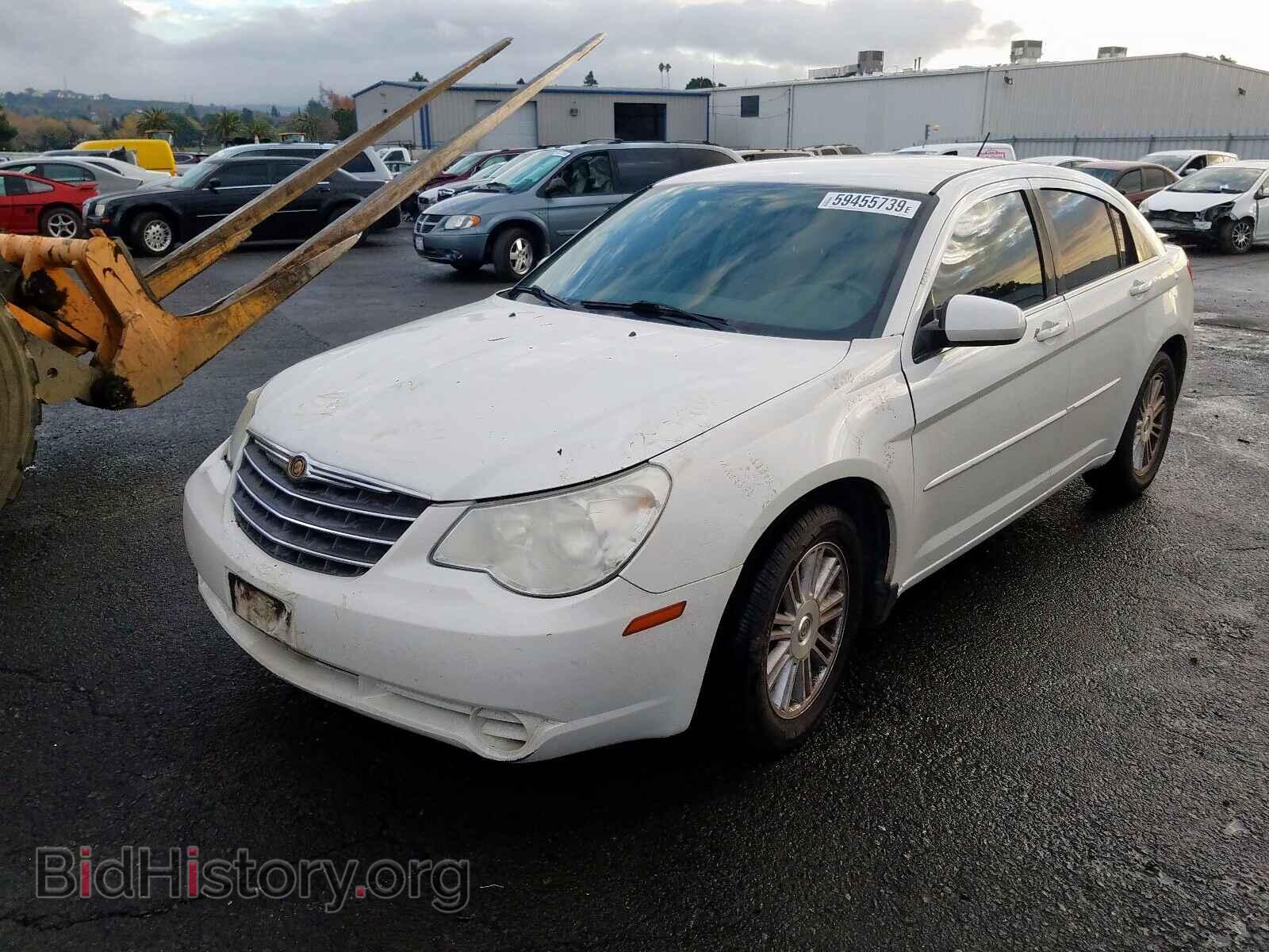 2007 CHRYSLER SEBRING - VIN: 1C3LC56K57N644640 - Фото 2