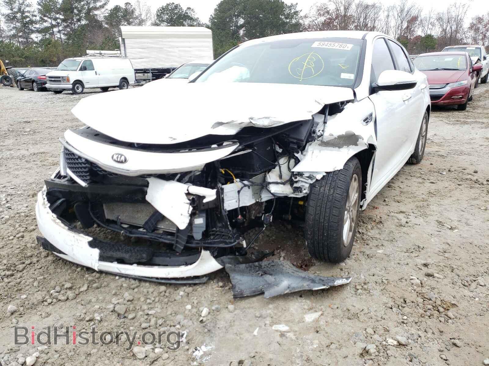 2016 KIA OPTIMA - VIN: 5XXGT4L32GG110706 - Фото 2