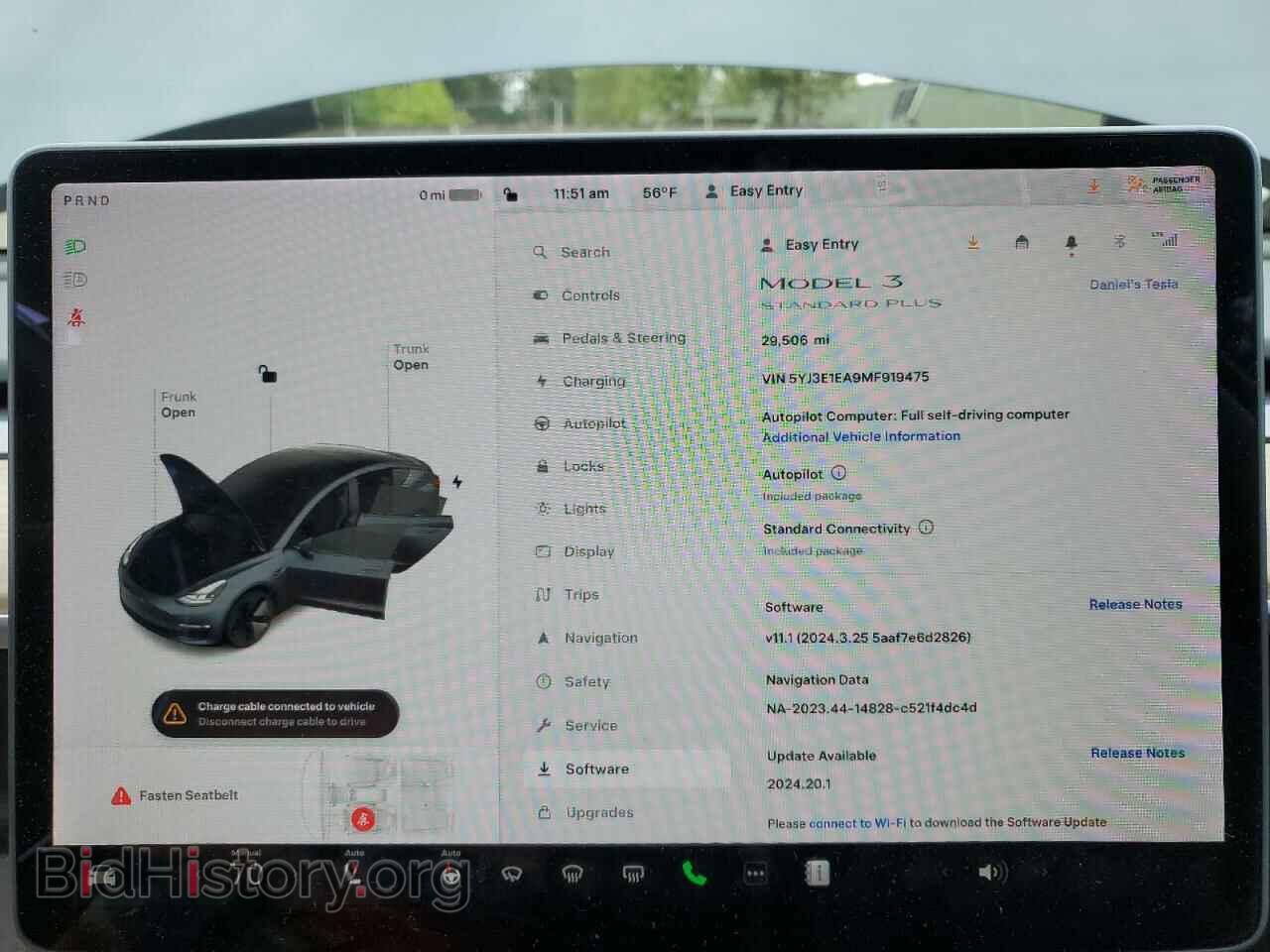 2021 TESLA MODEL 3 - VIN: 5YJ3E1EA9MF919475 - Photo 9
