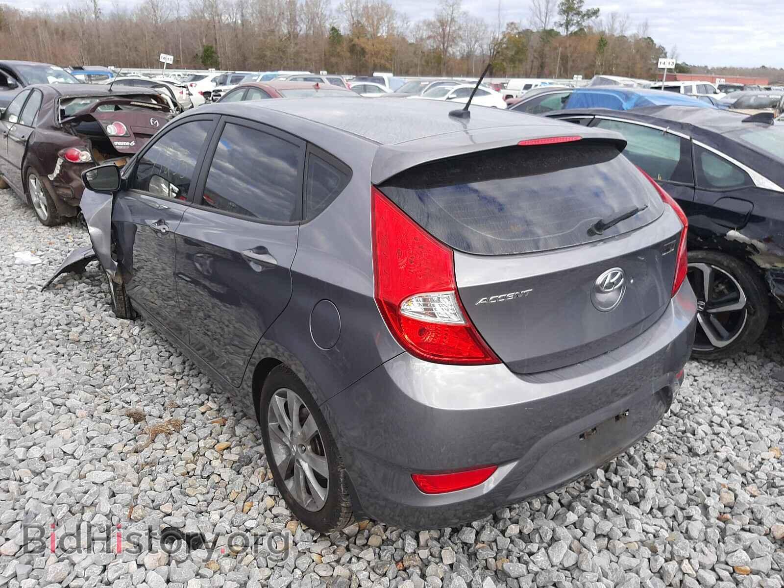 2014 HYUNDAI ACCENT - VIN: KMHCU5AE3EU145747 - Фото 3