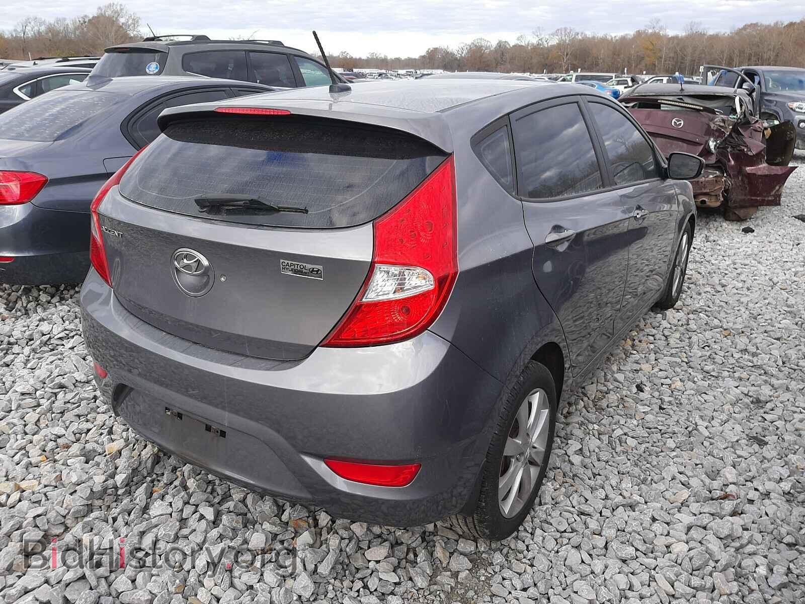2014 HYUNDAI ACCENT - VIN: KMHCU5AE3EU145747 - Фото 4