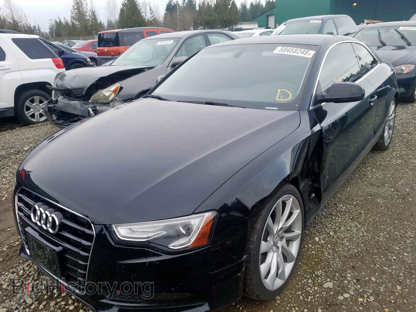 2014 AUDI A5 PREMIUM - VIN: WAULFAFR0EA044361 - Photo 2