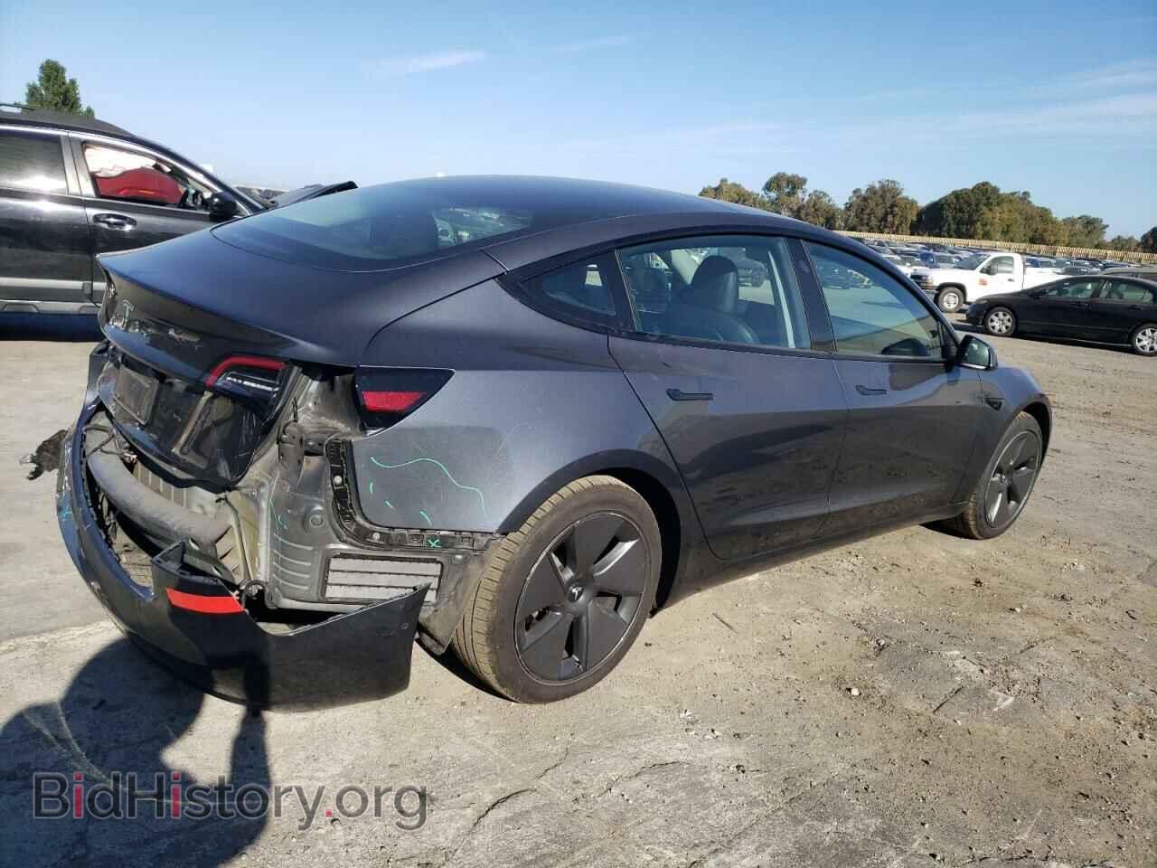 2022 TESLA MODEL 3 - VIN: 5YJ3E1EA0NF369732 - Фото 3