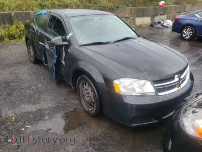 2011 Dodge AVENGER Avenger EX, black — VIN 1B3BD4FB8BN598925, Copart
