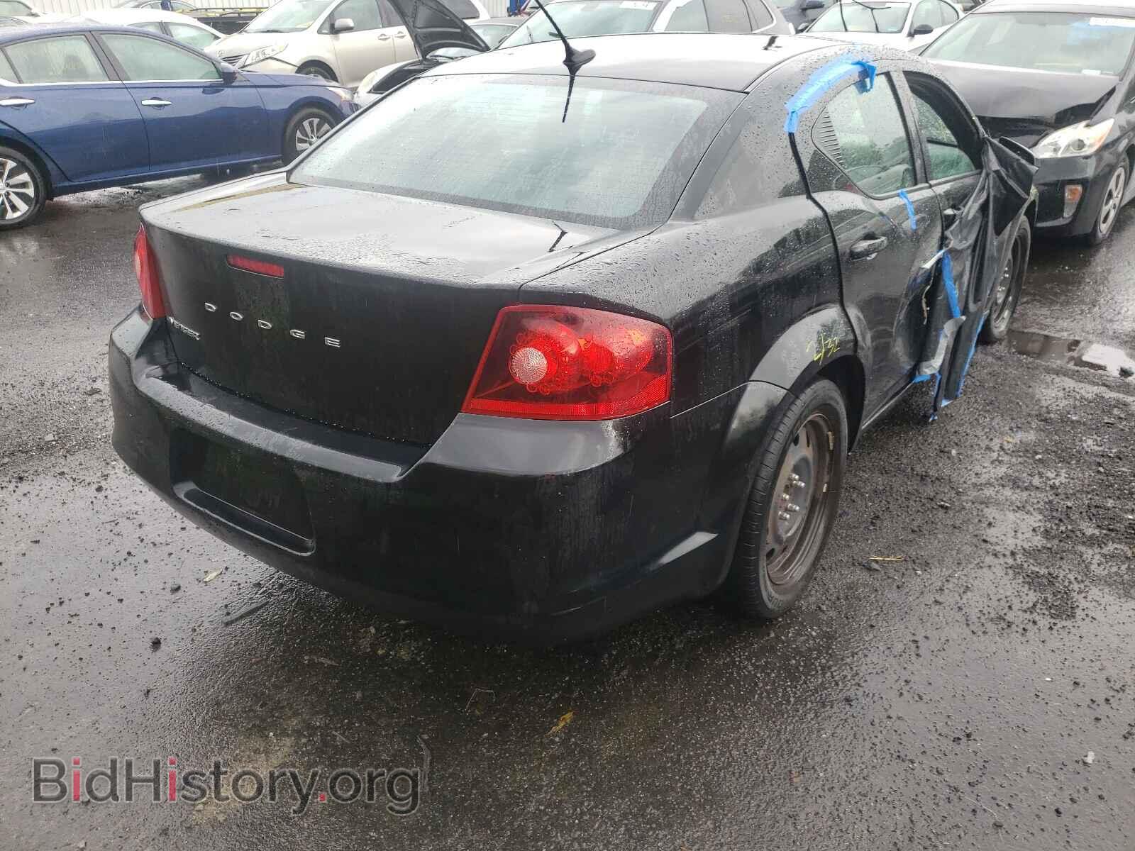 2011 DODGE AVENGER - VIN: 1B3BD4FB8BN598925 - Фото 4