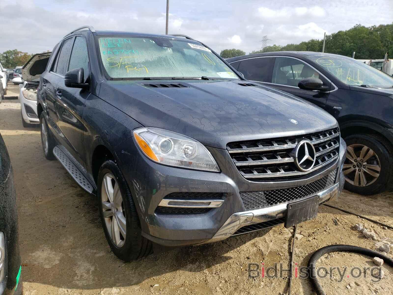 Photo 4JGDA5HB8EA272911 - MERCEDES-BENZ M-CLASS 2014