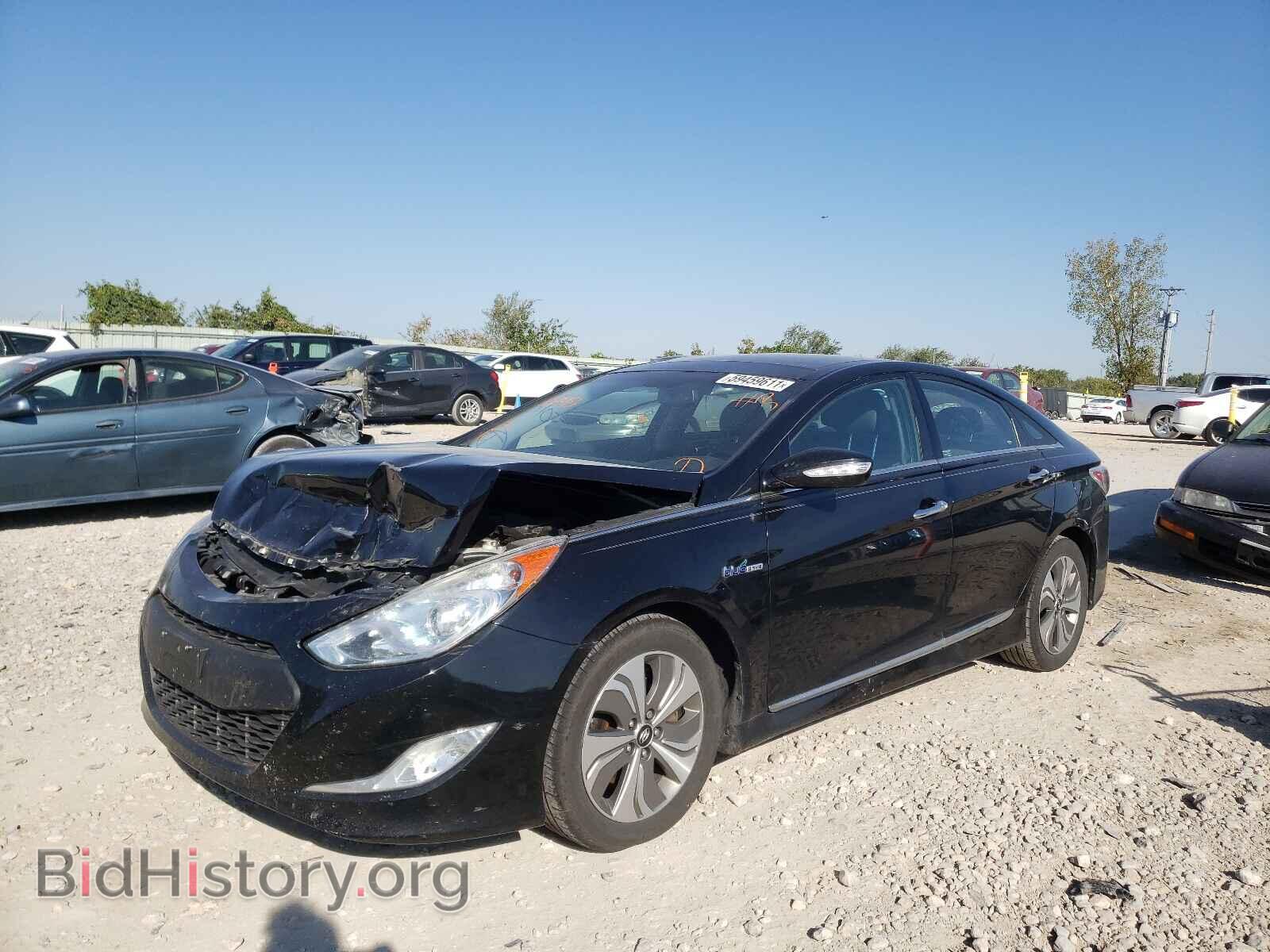 2014 HYUNDAI SONATA - VIN: KMHEC4A4XEA110248 - Фото 2