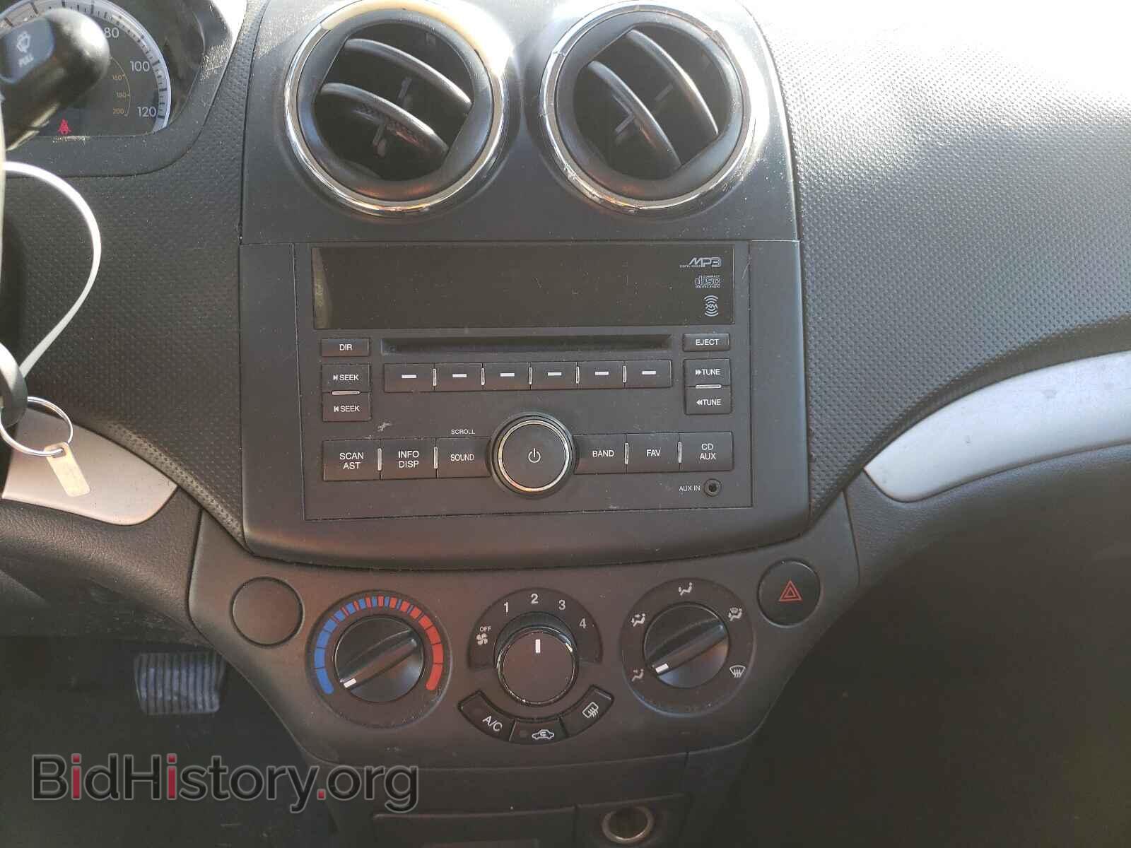 2009 CHEVROLET AVEO - VIN: KL1TG56E89B339364 - Фото 9