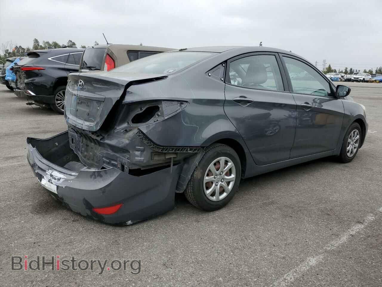 2013 HYUNDAI ACCENT - VIN: KMHCT4AEXDU416623 - Фото 3