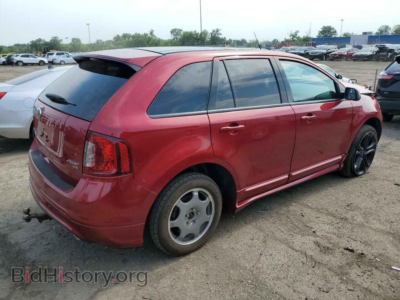 2014 FORD EDGE - VIN: 2FMDK4AK9EBA77776 - Фото 3