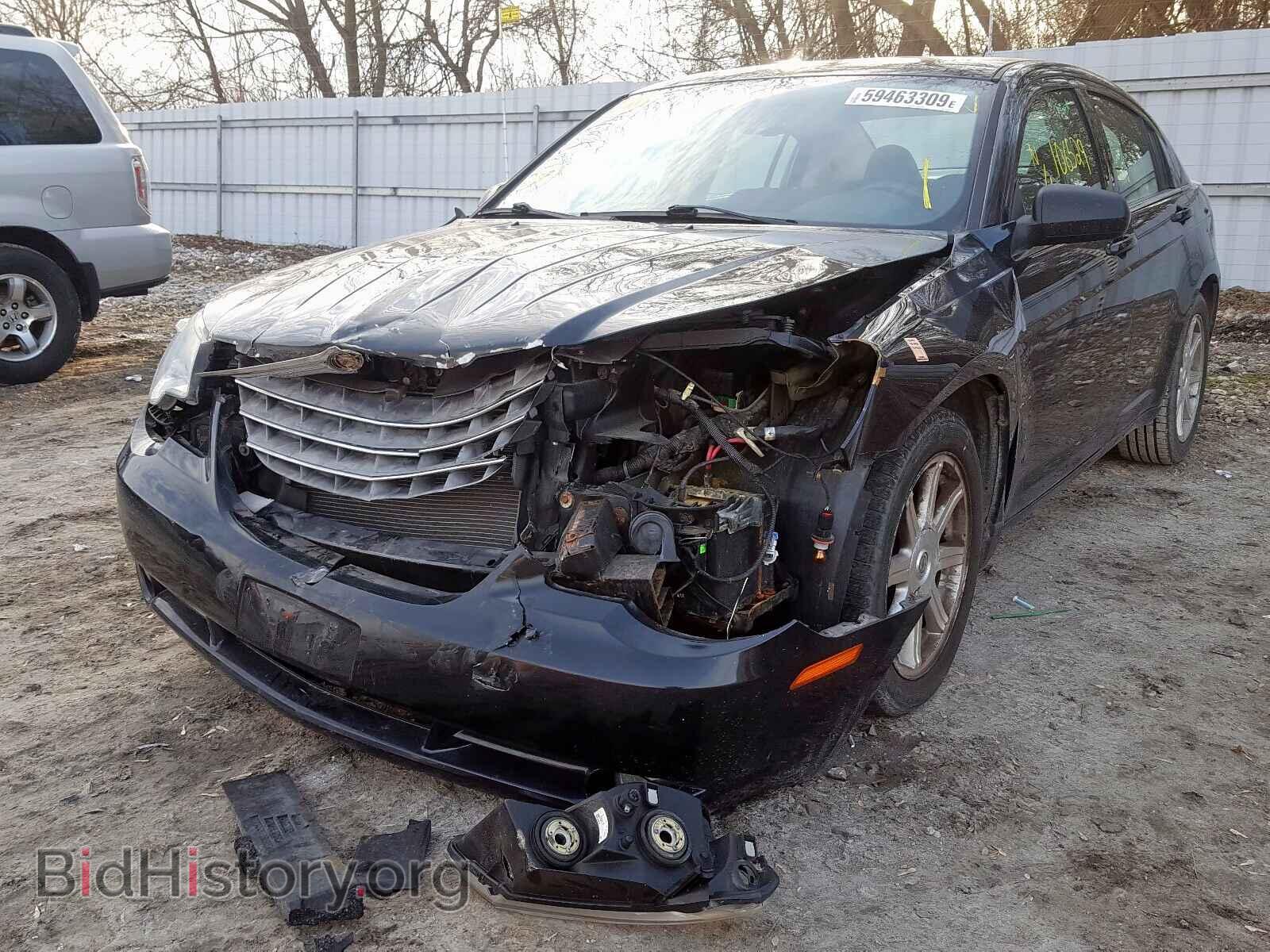 2007 CHRYSLER SEBRING - VIN: 1C3LC56M37N535434 - Фото 2