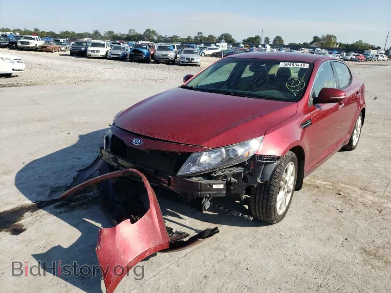 2013 KIA OPTIMA - VIN: 5XXGN4A73DG201639 - Фото 2