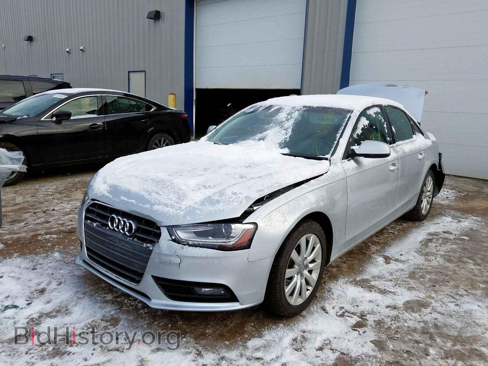 2013 AUDI A4 - VIN: WAUAFAFLXDN045771 - Фото 2