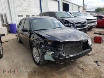 2013 Chrysler 200 200 LX, черный — VIN 1C3CCBAG3DN722054, Copart