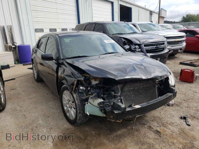 2013 Chrysler 200 200 LX (VIN 1C3CCBAG3DN722054) — photo 1 of 10, Copart, damage: front end