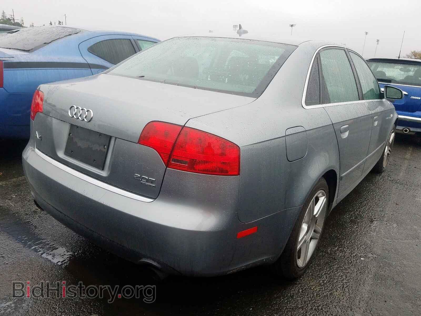 2007 AUDI A4 - VIN: WAUDF78E47A207145 - Фото 4