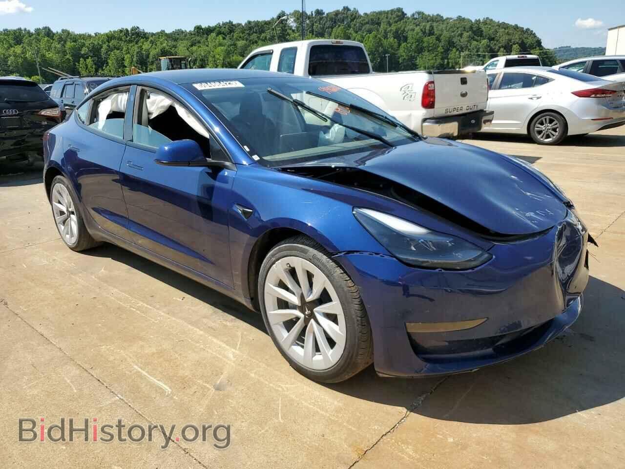 2022 TESLA MODEL 3 - VIN: 5YJ3E1EA5NF371895 - Фото 4