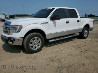 2014 Ford F-150 Supercrew, белый — VIN 1FTFW1EF4EKD97302, Copart