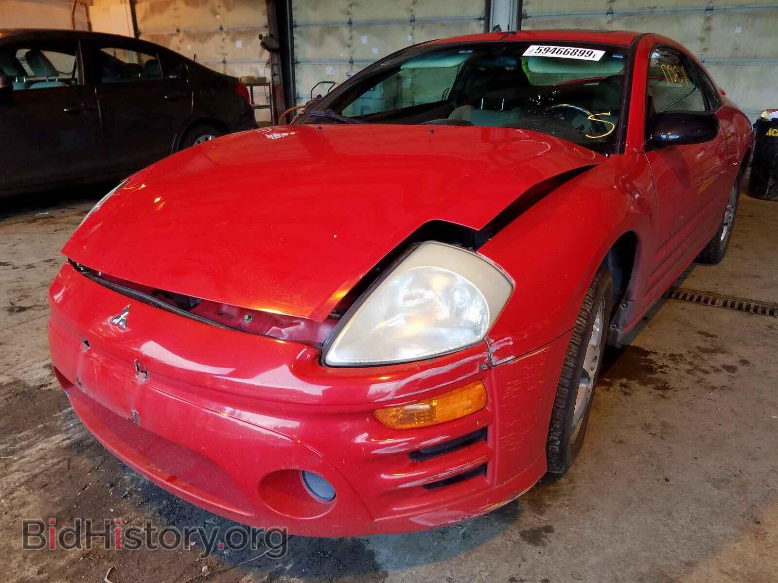 2003 MITSUBISHI ECLIPSE - VIN: 4A3AC44G53E037348 - Фото 2