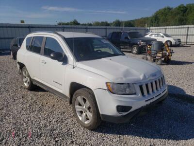 2012 Jeep COMPASS COMPASS LA, white — VIN 1C4NJDEB6CD572675, Copart