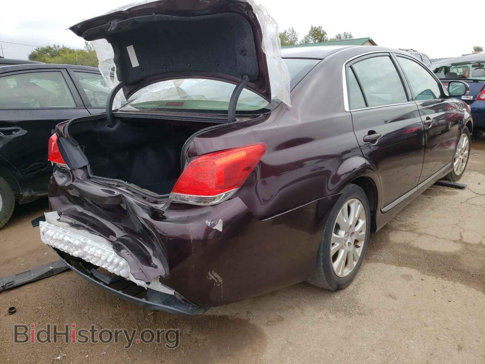2011 TOYOTA AVALON - VIN: 4T1BK3DB3BU405681 - Фото 4