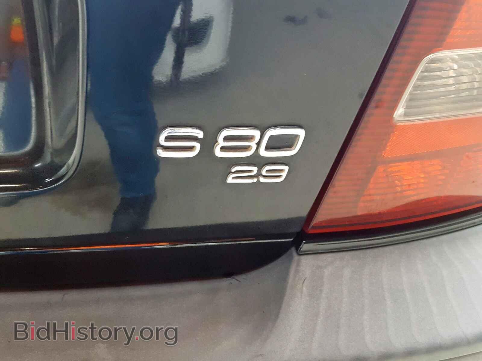 1999 VOLVO S80 - VIN: YV1TS97D8X1012500 - Фото 10