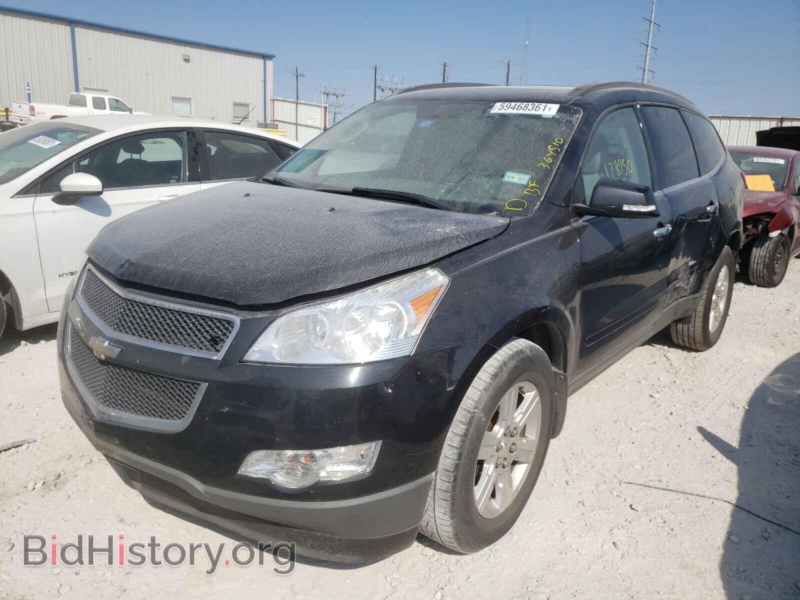 2012 CHEVROLET TRAVERSE - VIN: 1GNKRJED2CJ364510 - Фото 2