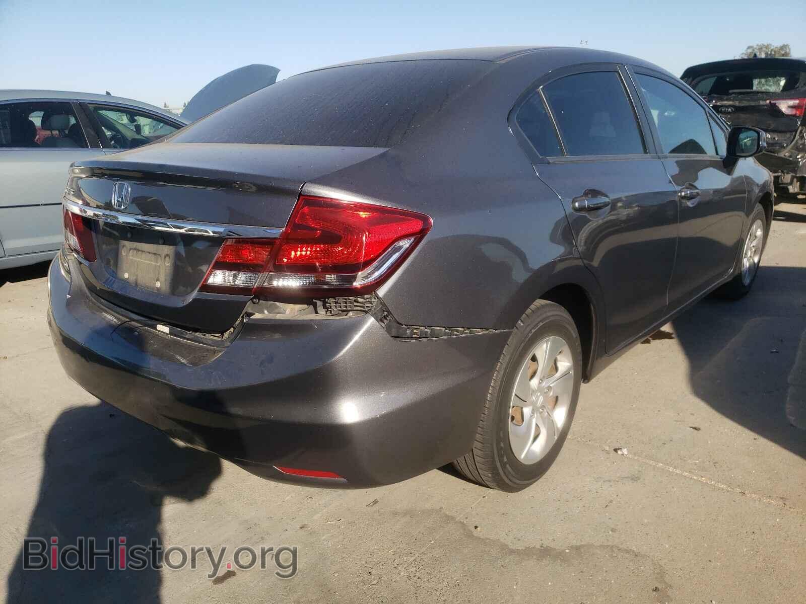 2013 HONDA CIVIC - VIN: 19XFB2F56DE241349 - Фото 4