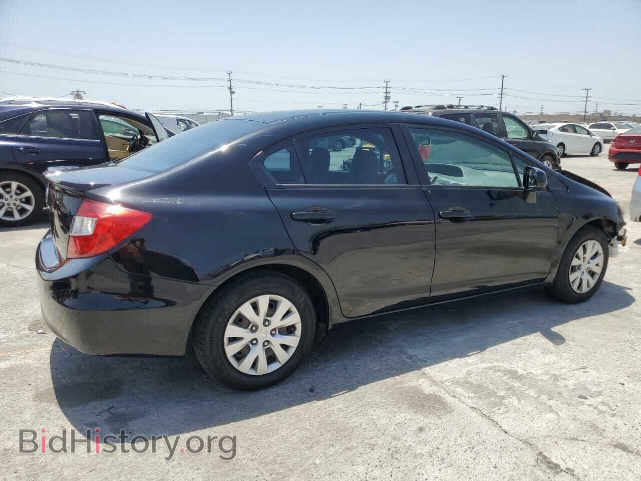 2012 HONDA CIVIC - VIN: 19XFB2E5XCE028422 - Фото 3