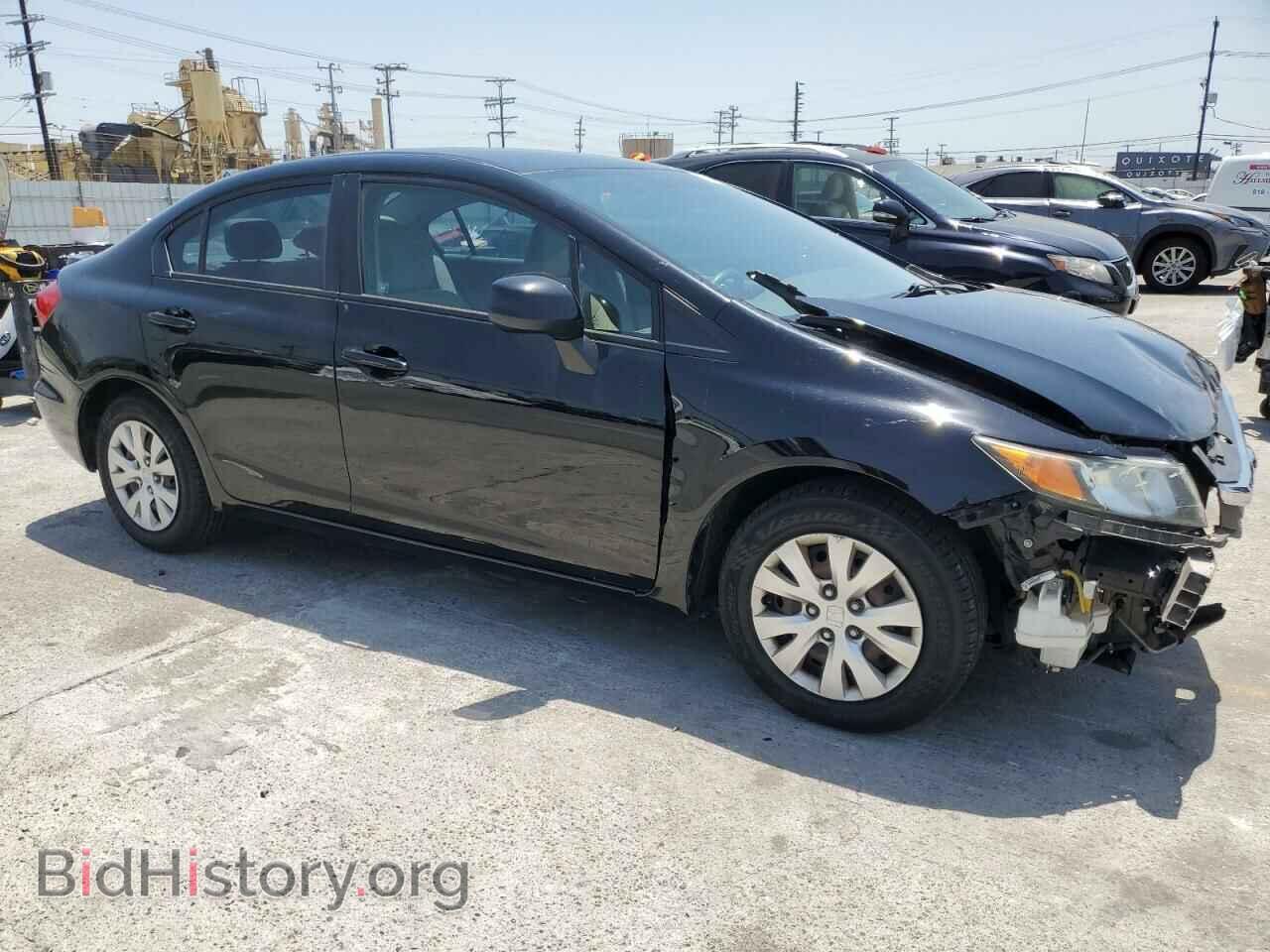 2012 HONDA CIVIC - VIN: 19XFB2E5XCE028422 - Фото 4